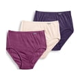 thumbnail image 1 of Jockey Women's Plus Size Elance Brief - 3 Pack, 1 of 4