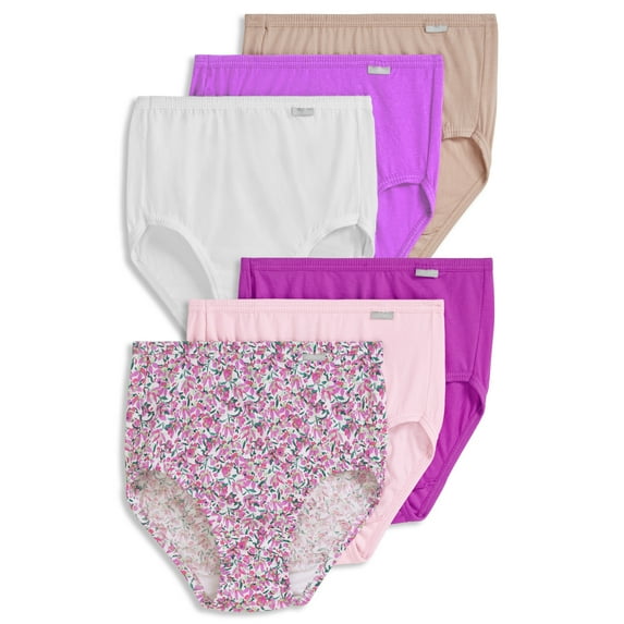 Jockey Women's Plus Size Elance Brief - 6 Pack