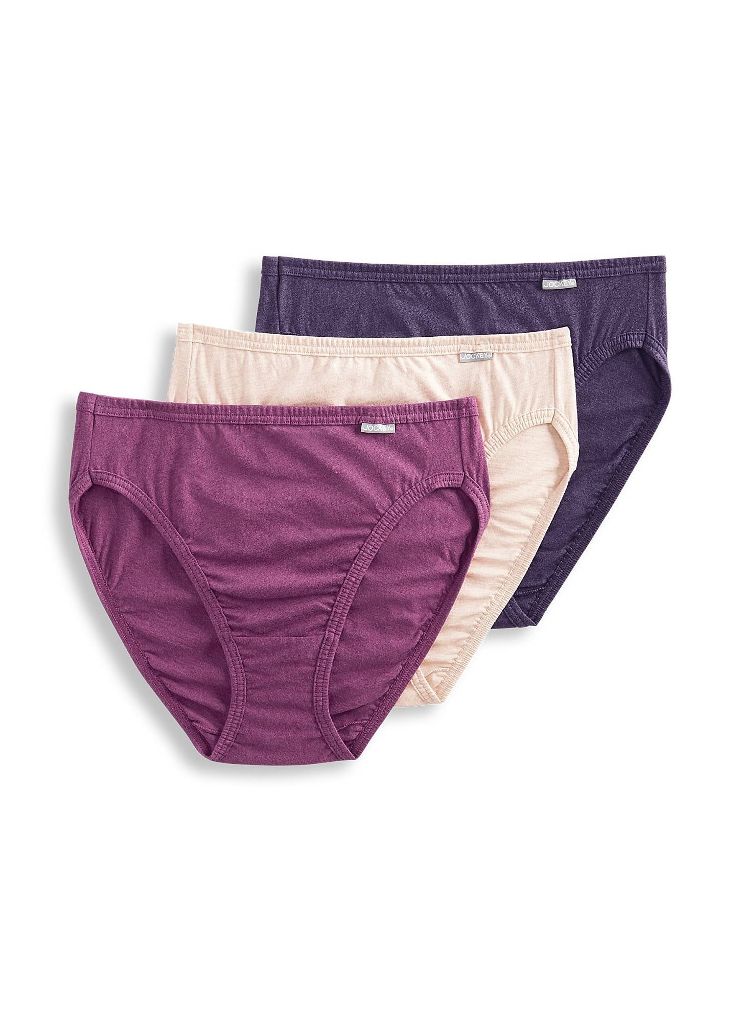 Jockey Women's Underwear Plus Size Elance French Cut - 3 Pack, Marina  Blue/Simple Scatter Dot/Simple Spring Bouquet, 5 : : Fashion