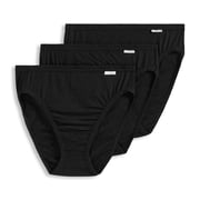 Jockey Womens Plus Size 100% Cotton Elance French Cut - 3 Pack