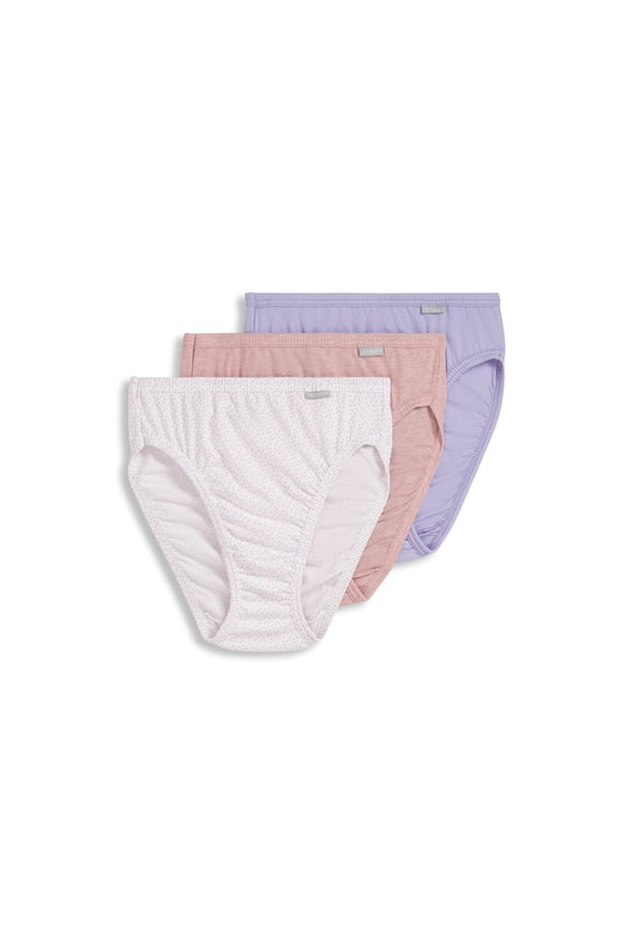 Women's Plus Size 100% Cotton Elance French Cut - 3 Pack