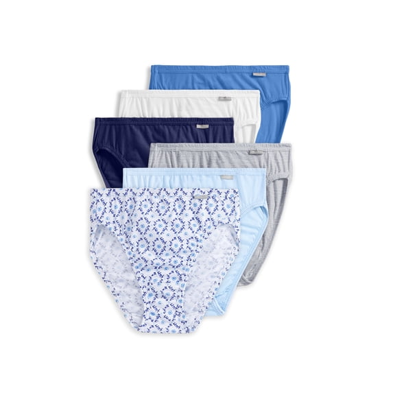 Jockey Women's Plus Size Elance French Cut - 6 Pack