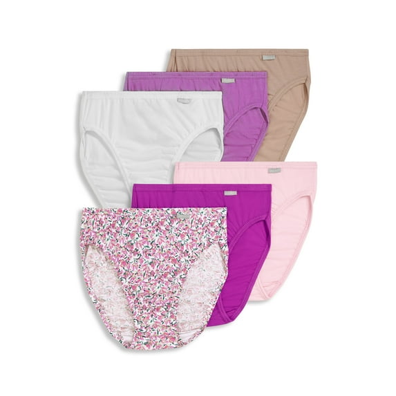 Jockey Women's Plus Size Elance French Cut - 6 Pack