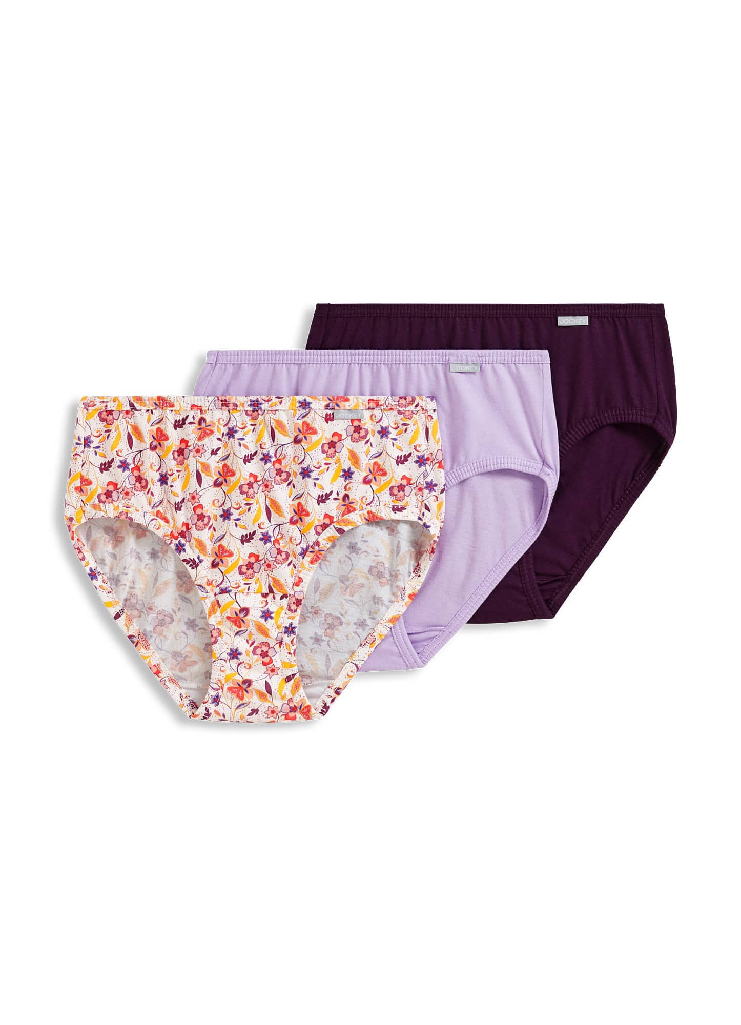 Jockey Women's Plus Size Elance Hipster 3 Pack