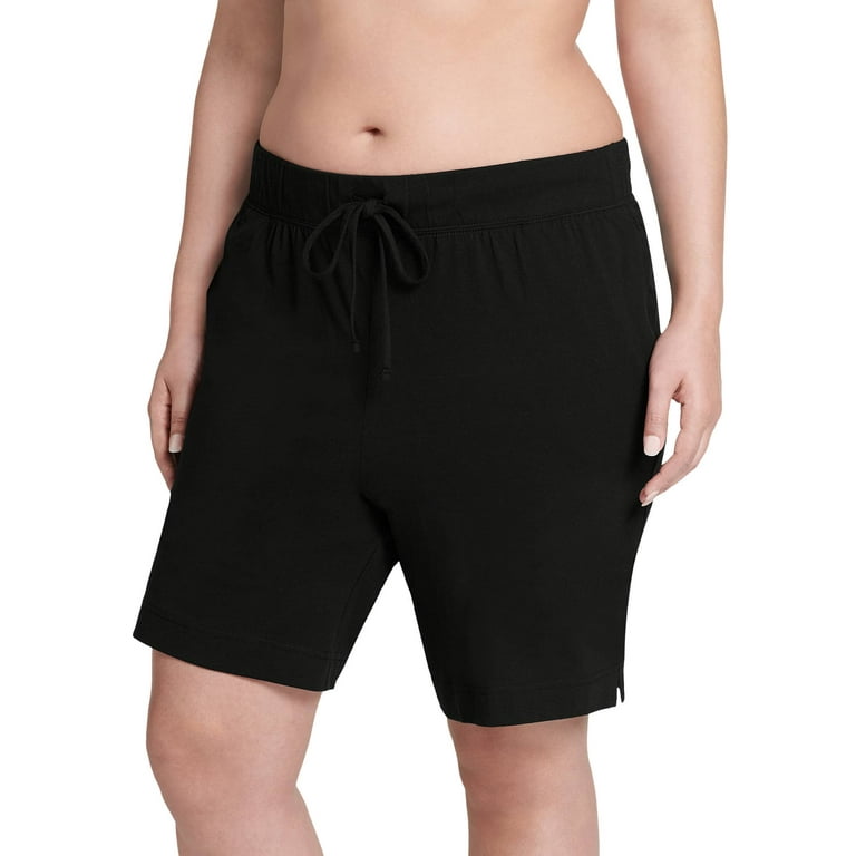Jockey Women s Plus Size Everyday Essentials Cotton Bermuda Short Walmart