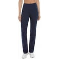 thumbnail image 1 of Jockey Women's Premium Pocket Yoga Pants (True Navy, Small), 1 of 1