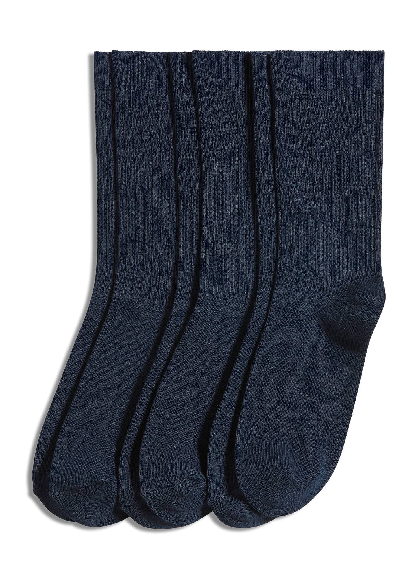 Jockey Women's Rib Crew Socks 3 pack