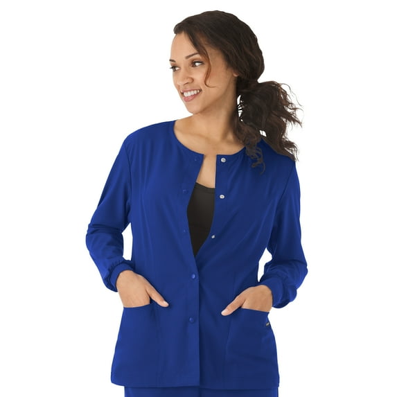 Jockey Women's Round Neckline Scrub Jacket, Style 2356