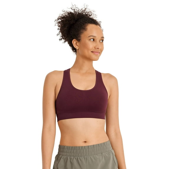 Jockey Women's Seamfree Mid Impact Sports Bra
