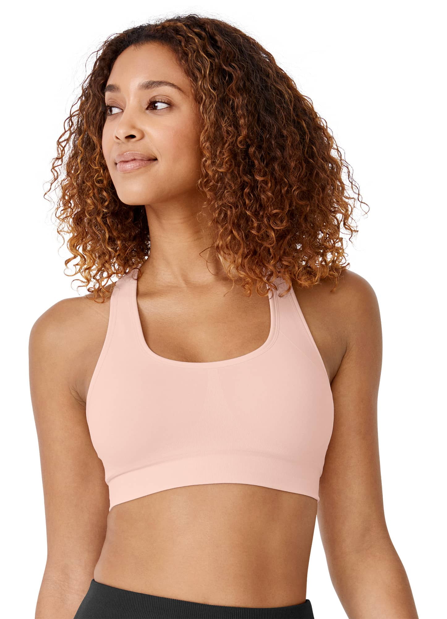 Jockey Women's Seamfree Mid Impact Sports Bra - Walmart.com