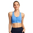 thumbnail image 1 of Jockey Women's Seamfree Mid Impact Zip Front Sports Bra, 1 of 7
