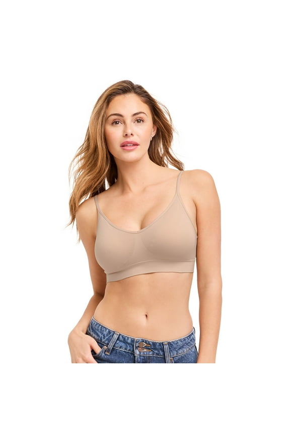 Women's Seamfree Stretch Cami Strap Bralette