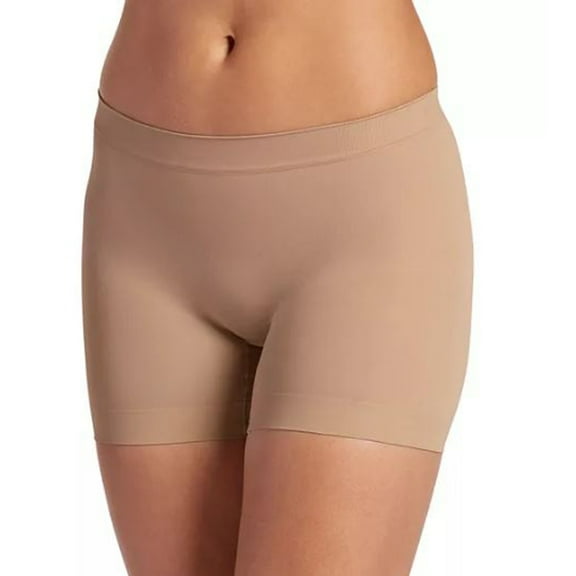 Jockey Women's Short Length Slipshort, Beige, Small
