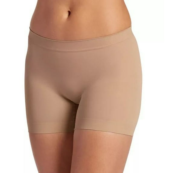 Jockey Women's Short Length Slipshort, Black, Large