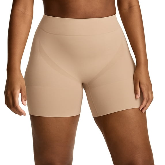 Jockey Women's Skimmies Seamfree Tummy Smoothing Mid-Waist Mid-Thigh Short