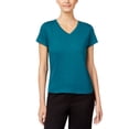 thumbnail image 1 of Jockey Women's Sleepwear Short Sleeve Tee (Small, Dark Green), 1 of 1