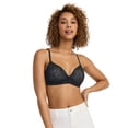 thumbnail image 1 of Jockey Women's Smooth & Sleek Lace Demi Coverage Wirefree T-Shirt Bra, 1 of 7