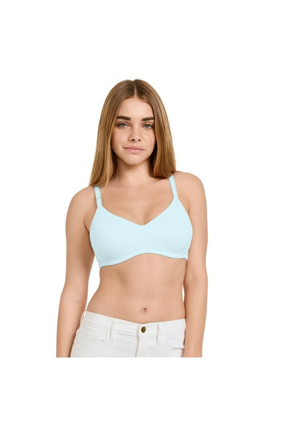 Women's Smooth & Sleek Microfiber Full Coverage Wirefree T-Shirt Bra