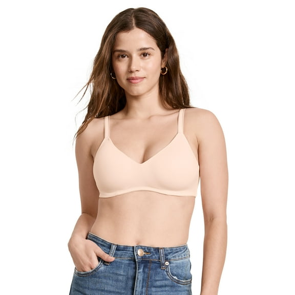 Jockey Women's Smooth & Sleek Microfiber Full Coverage Wirefree T-Shirt Bra