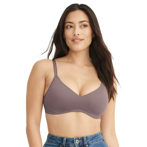Jockey Women's Smooth & Sleek Microfiber Full Coverage Wirefree T-Shirt Bra