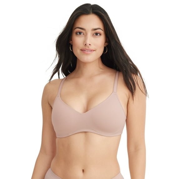 Jockey Women's Smooth & Sleek Microfiber Full Coverage Wirefree T-Shirt Bra
