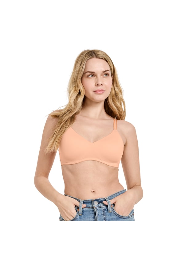 Women's Smooth & Sleek Microfiber Full Coverage Wirefree T-Shirt Bra