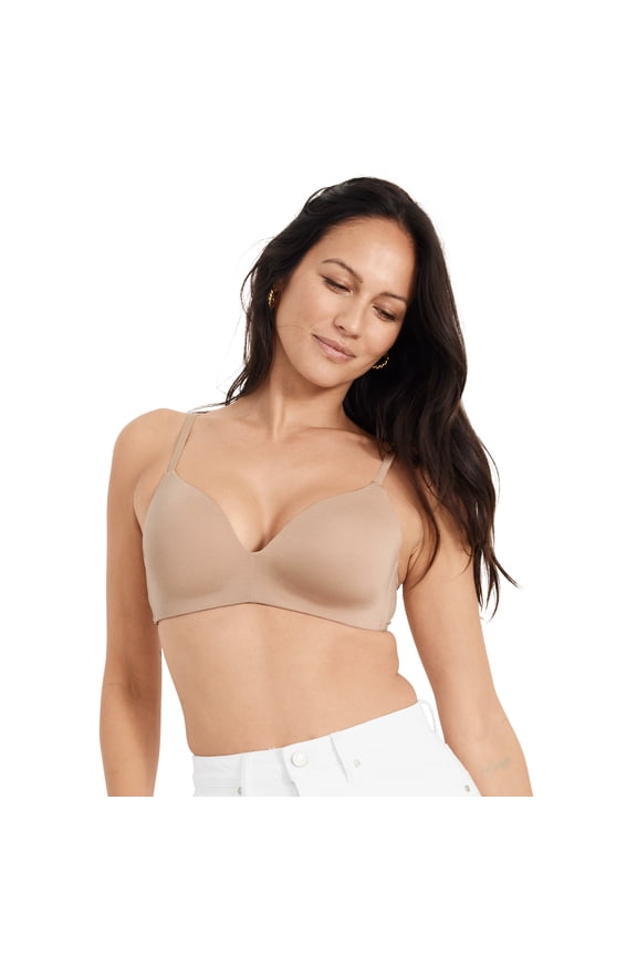 Women's Smooth & Sleek Supersoft Demi Coverage Wirefree T-Shirt Bra