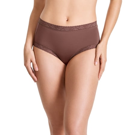 Jockey Women's Soft Stretch Lace Microfiber Brief