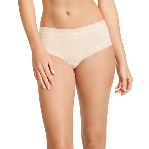 Jockey Women's Soft Stretch Lace Microfiber Hipster