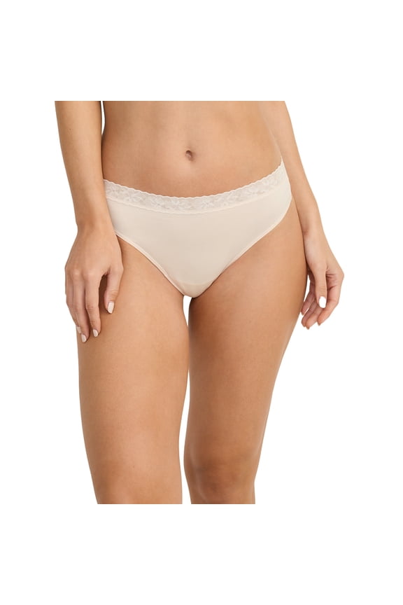 Women's Soft Stretch Lace Microfiber Thong