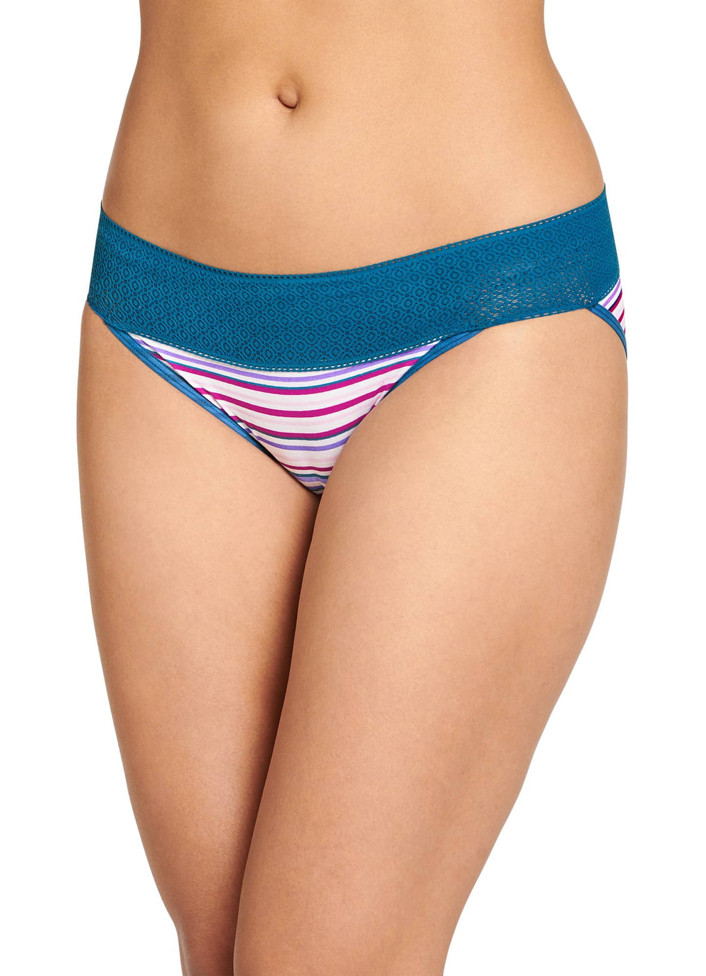 Jockey Generation™ Women's Soft Touch Logo String Bikini Underwear -  Burgundy Blush S
