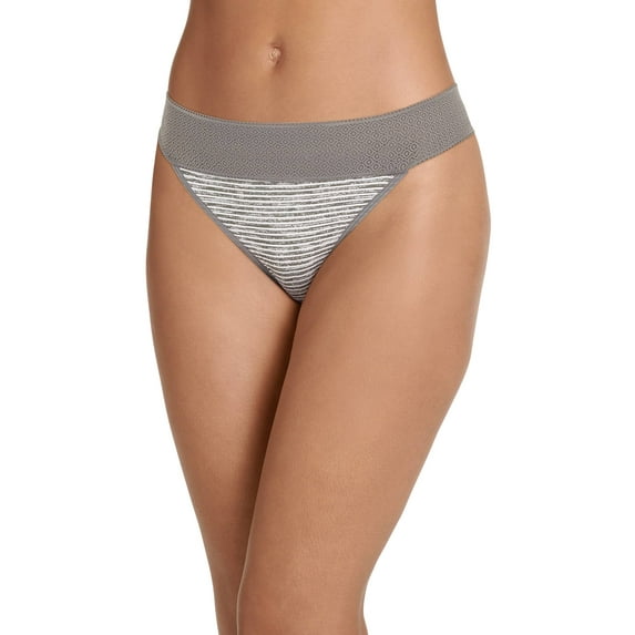 Jockey Women's Soft Touch Lace Modal Thong