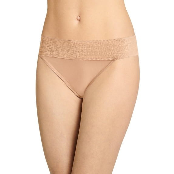 Jockey Women's Soft Touch Lace Modal Thong