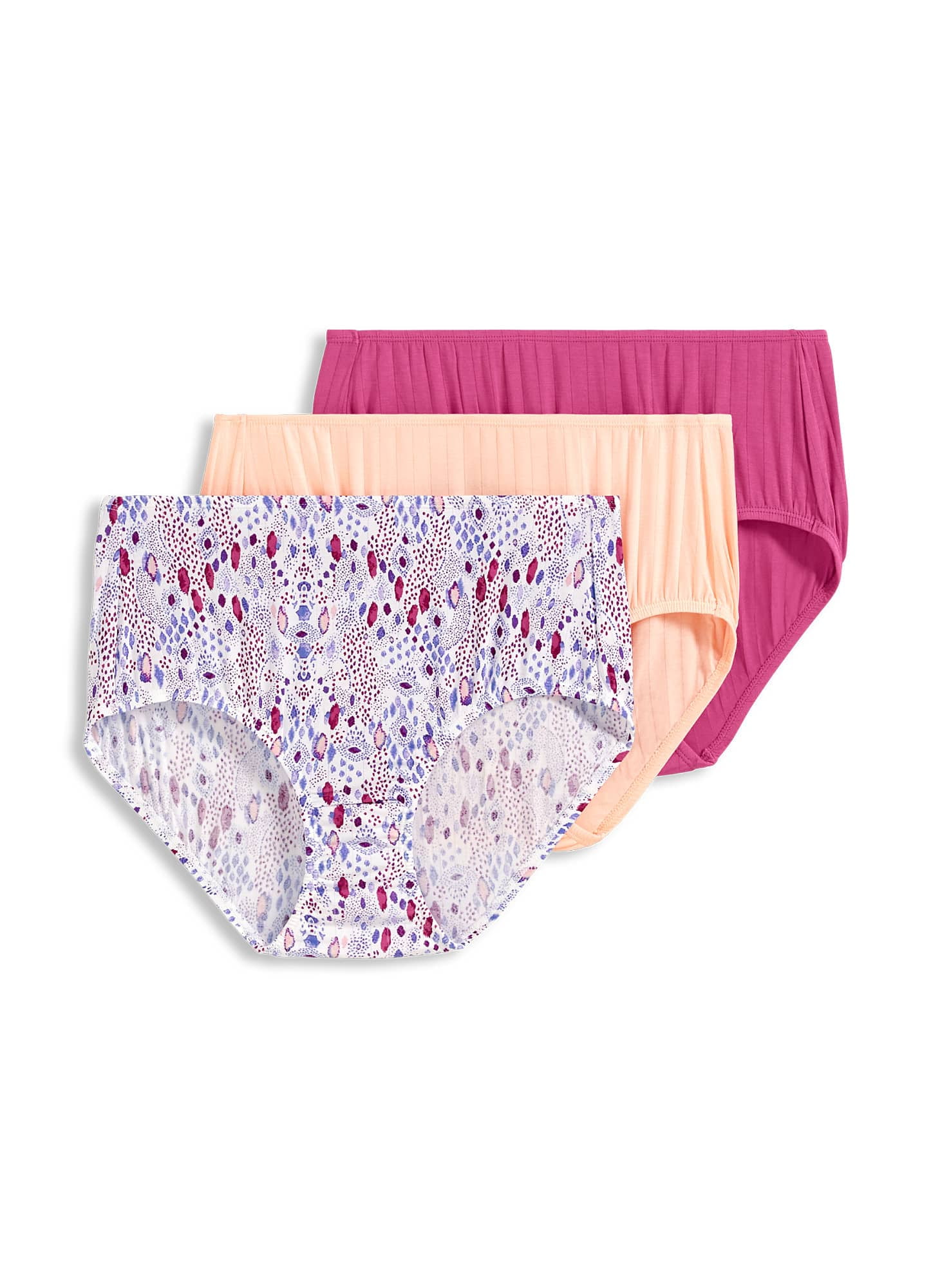 Confezione Da 3 Mutandine Bikini Donna Jockey Supersoft – Morbide In Modal, Vita Alta, Fantasie Varie - Foto 6