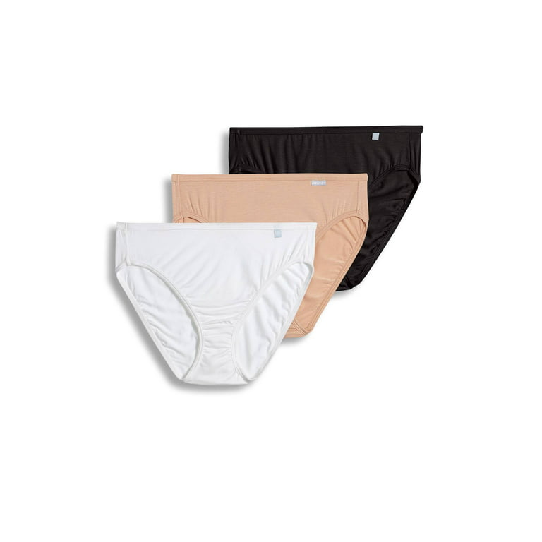 Jockey Women's Underwear Supersoft Brief - 3 Pack, Black, 5 : :  Clothing, Shoes & Accessories