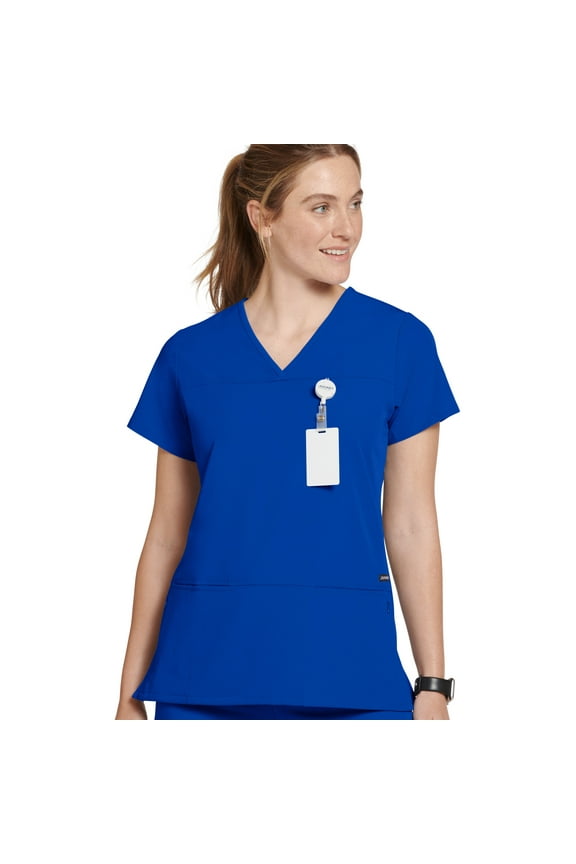 Women's True Fit Crossover V-Neck Scrub Top
