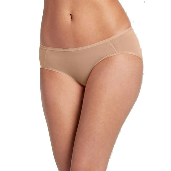 Jockey Women's Underwear Air Soft Touch Bikini, Beige, Small