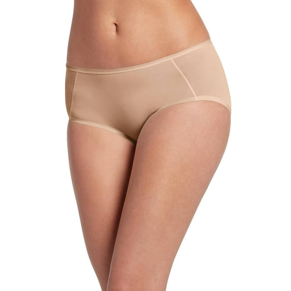 Jockey Women's Underwear Air Soft Touch Hipster, Beige, Medium