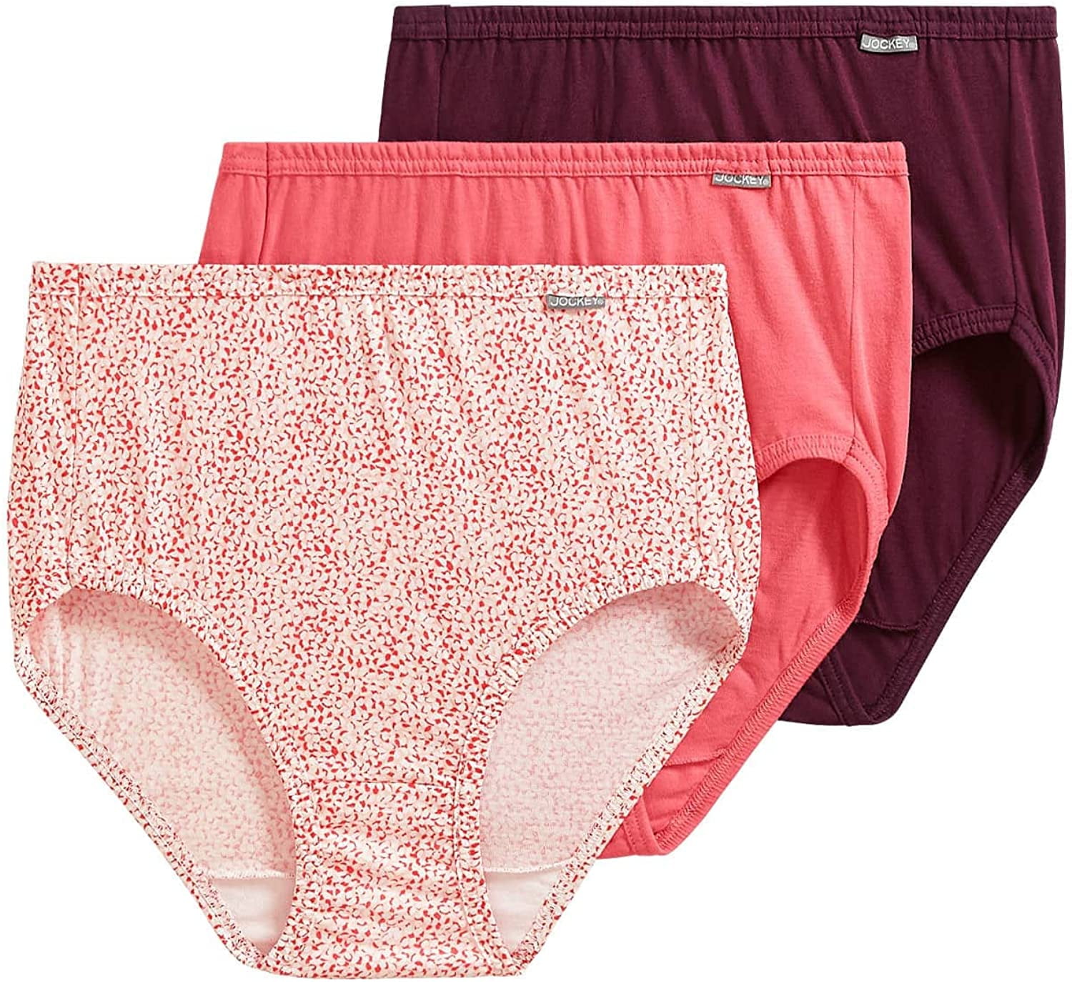 Jockey Women's Underwear Elance Brief - 3 Pack 