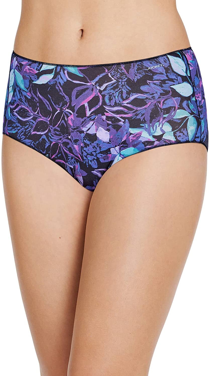 Jockey Women's No Panty Line Promise Tactel Hip Brief 6 Iconic