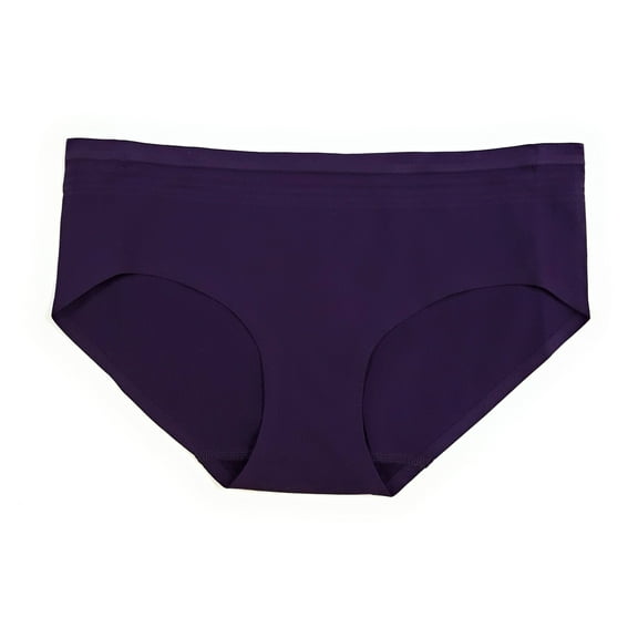 Jockey Women's Underwear Seamfree Air Hipster, Royal Plum, Large