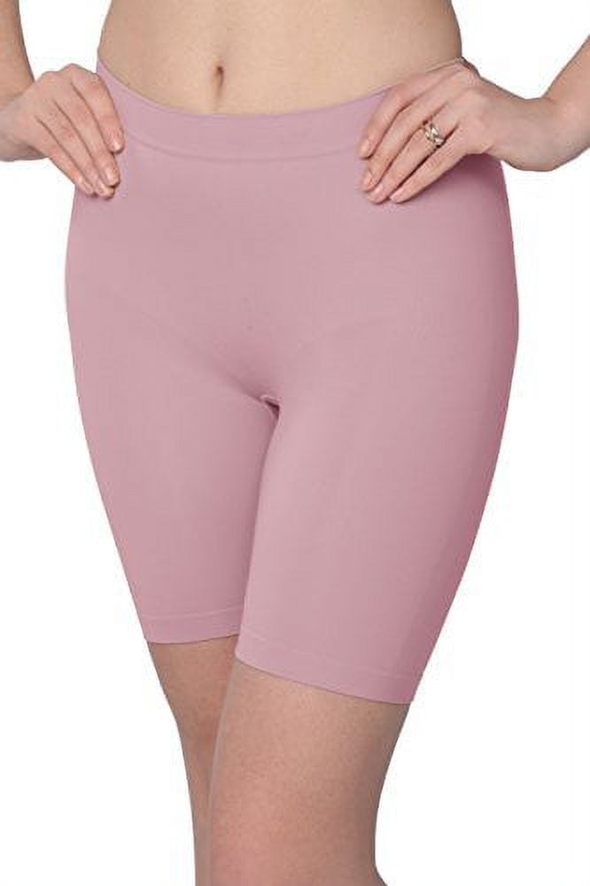 Jockey Women's Underwear Skimmies Wicking Slipshort, Pink,S