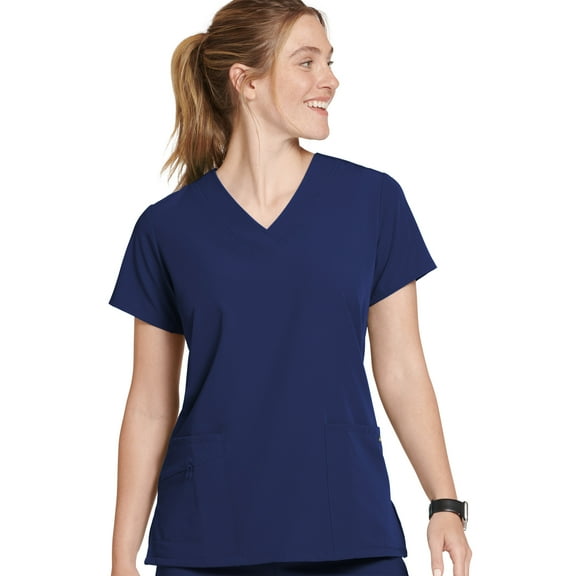 Jockey Women's V-Neck Crossover Scrub Top