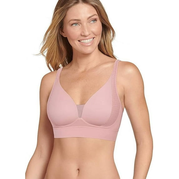 Jockey Women's V-Neck Molded Cup Lace Bra