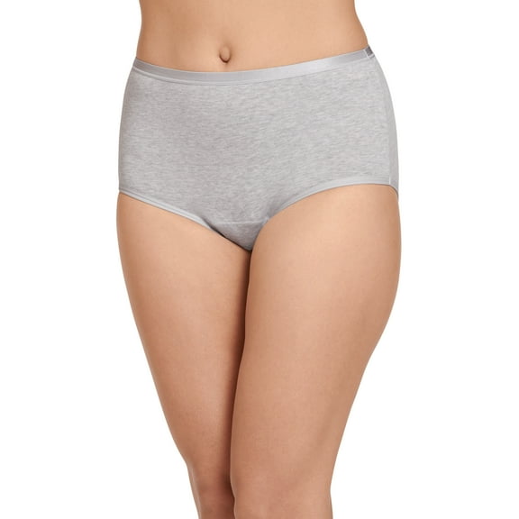 Jockey Women's Worry Free Cotton Stretch Heavy Absorbency Brief