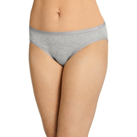 Jockey Women's Worry Free Cotton Stretch Moderate Absorbency Bikini
