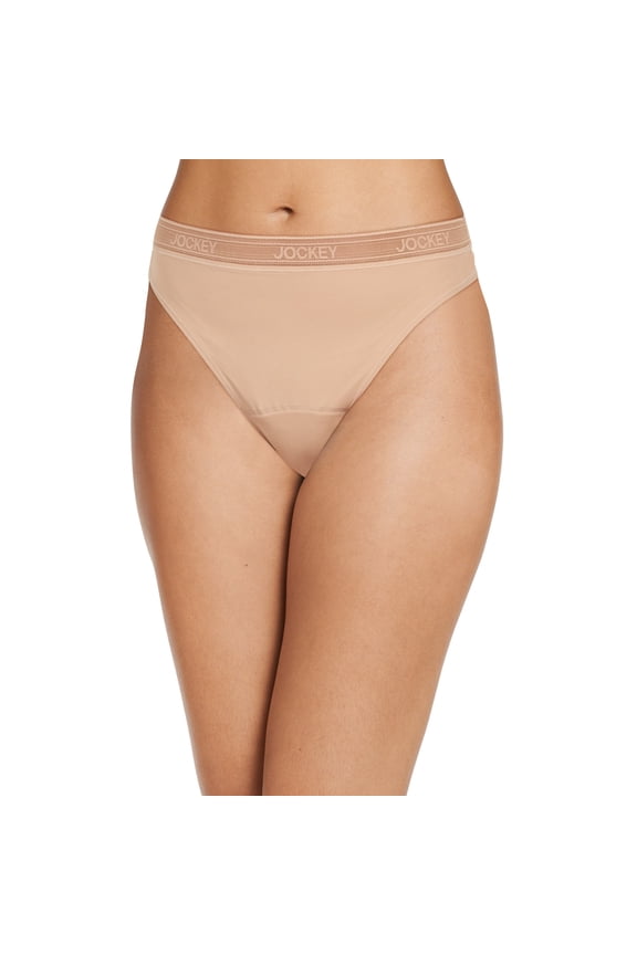 Women's Worry Free Microfiber Light Absorbency Thong