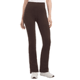 thumbnail image 1 of Jockey Women's High Rise Flared Legging Yoga Pant, Espresso, Large, 1 of 2