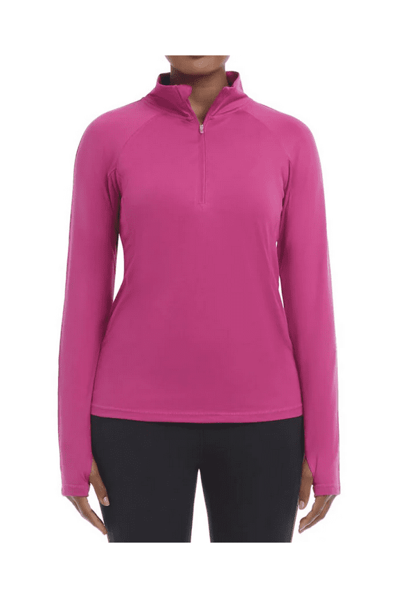 Womens Airbrush 1/4 Zip Jacket - XS