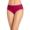 thumbnail image 1 of Jockey Womens Comfies Matte & Shine Underwear Hipsters Nylon, 1 of 2